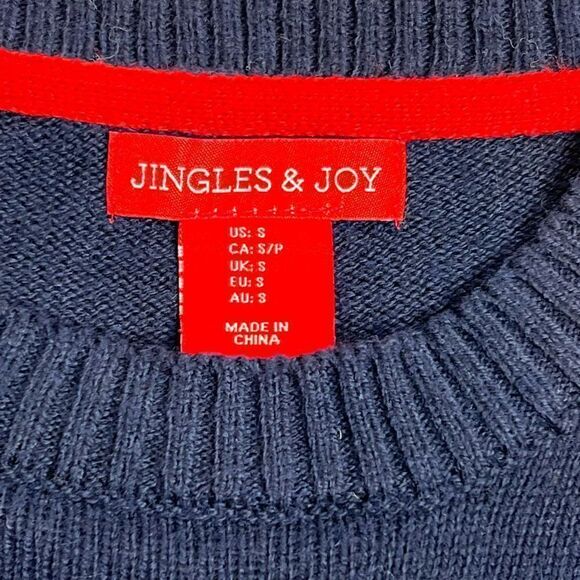 Jingles & Joy dear santa….all I want is peace and quiet Christmas sweater size M - Picture 11 of 13